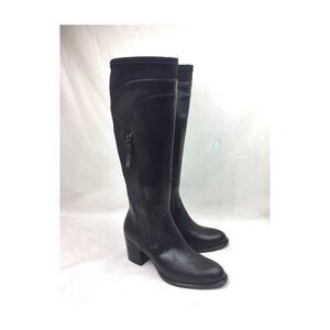 Italeau elenora leather knee high boots sz…